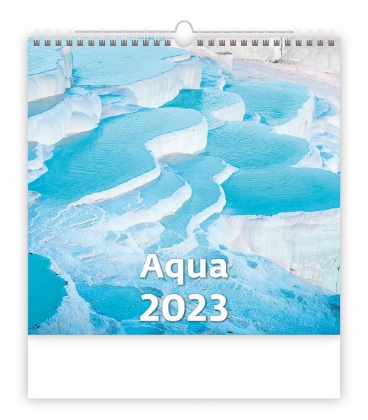 Wandkalender Aqua 2023
