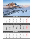 Wall calendar Mountains - 3 monthly / Hory -3měsíční/Hory - 3mesačné 2023