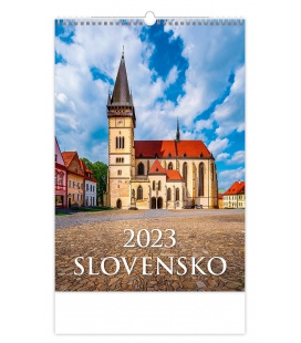 Wall calendar Slovensko 2023