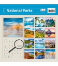 Wall calendar note National Parks 2023