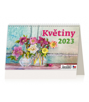 Stolní kalendář Květiny 2023