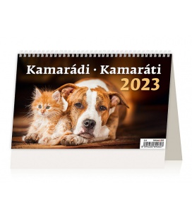 Table calendar Kamarádi/Kamaráti 2023