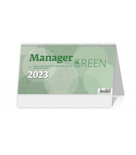 Table calendar Manager Green 2023