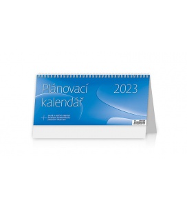 Table calendar Plánovací kalendář MODRÝ 2023