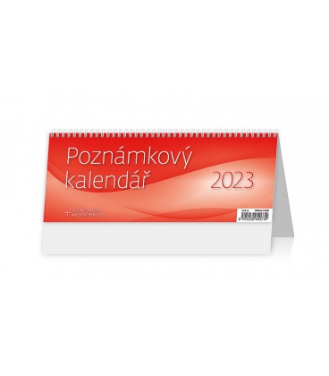 Table calendar Poznámkový kalendář OFFICE 2023