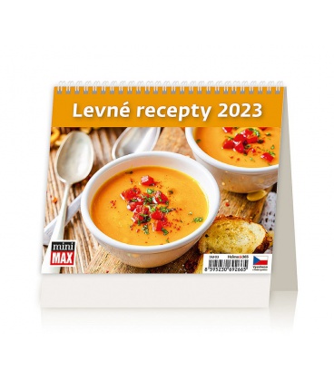 Table calendar MiniMax Levné recepty 2023
