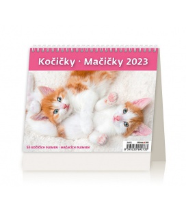 Table calendar MiniMax Kočičky/Mačičky 2023