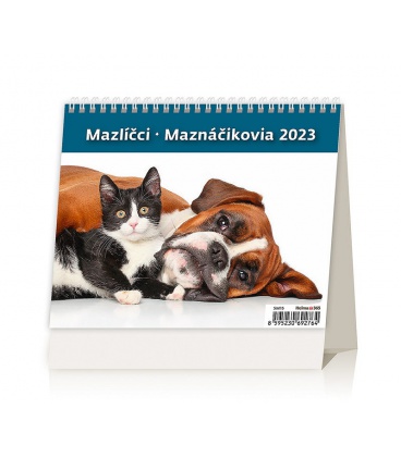 Table calendar MiniMax Mazlíčci/Maznáčikovia 2023