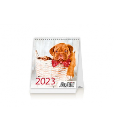 Tischkalender Mini Puppies 2023