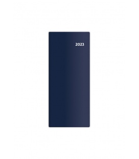 Pocket diary monthly PVC - Torino blue 2023