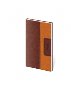 Weekly Pocket Diary Classic - brown, brown 2023