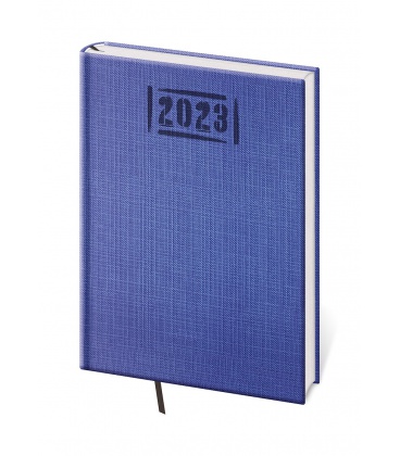 Tagebuch - Terminplaner A5 Coco - blau 2023