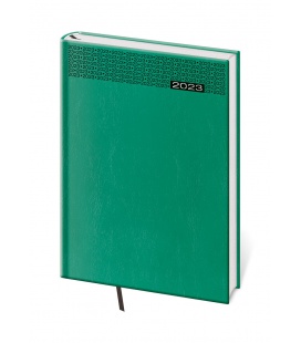 Daily Diary A5 Gommato - turquoise 2023