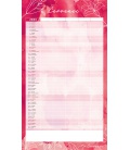 Nástěnný kalendář Rodinný plánovač - Floral 2023