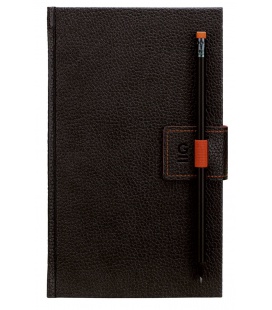 Notebook A5 G-Notebook no.2 black, orange 2023