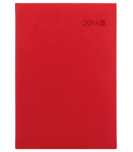 Weekly Diary A5 slovak Viva red 2023