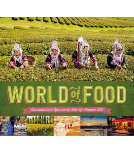 Wall calendar World of Food - Kulinarische Weltreise Kalender 2023