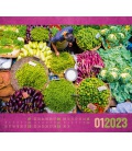 Wall calendar World of Food - Kulinarische Weltreise Kalender 2023