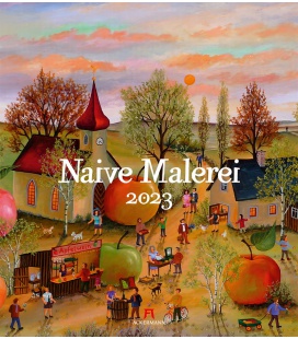 Wall calendar Naive Malerei Kalender 2023
