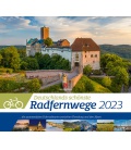 Wall calendar Deutschlands schönste Radfernwege Kalender 2023