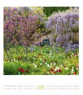 Wall calendar Paradiesische Gärten Kalender 2023