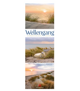 Wall calendar Wellengang - Meer und Küste, Triplet-Kalender 2023