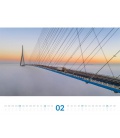 Wandkalender Brücken Kalender 2023
