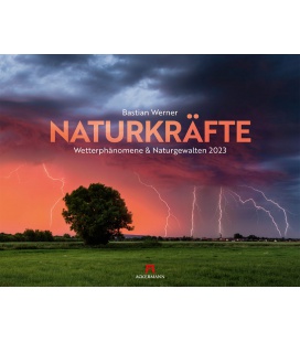 Wall calendar Naturkräfte - Wetterphänomene und Naturgewalten Kalender 2023