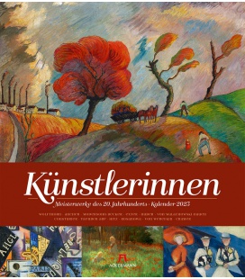 Wall calendar Künstlerinnen, Meisterwerke des 20. Jahrhunderts, Kalender 2023