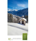 Nástěnný kalendář Kouzlo hor / Im Bann der Berge - Literatur-Kalender 2023