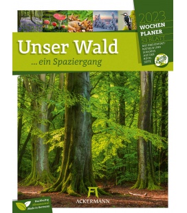 Wall calendar Unser Wald - Wochenplaner Kalender 2023