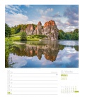 Wall calendar Malerisches Deutschland - Wochenplaner Kalender 2023