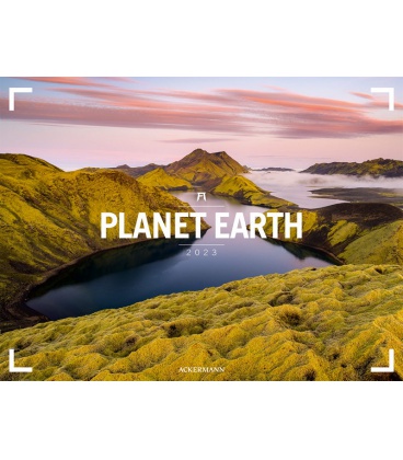 Nástěnný kalendář Planeta Země / Planet Earth - Ackermann Gallery Kalender 2023