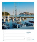 Wall calendar Rund ums Mittelmeer - Wochenplaner Kalender 2023