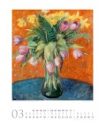 Wall calendar Bouquets Kunst-Kalender 2023