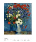 Wall calendar Bouquets Kunst-Kalender 2023