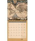 Wall calendar Vintage Maps Kalender 2023