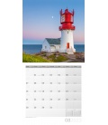 Wandkalender Leuchttürme Kalender 2023