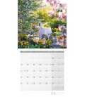 Nástěnný kalendář V mé zahradě / In meinem Garten Kalender 2023