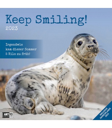Nástěnný kalendář Vždy s úsměvem / Keep Smiling! Kalender 2023