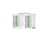 Table calendar Yearly Planing card - extended  2023
