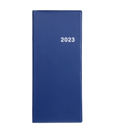 Terminplaner 718  - Monatlich PVC blau 2023
