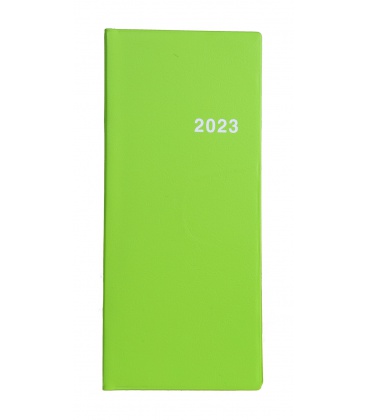 Diář - Plánovací záznamník 718 měsíční PVC světle zelená 2023