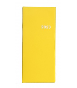 Diary - Planning monthly notebook 718 PVC yellow 2023