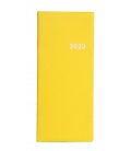 Terminplaner 718  - Monatlich PVC gelb 2023
