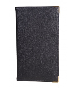 Diary - Planning fortnightly notebook 917 Kůže s růžky black 2023