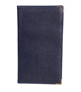 Diary - Planning fortnightly notebook 917 Kůže s růžky blue 2023