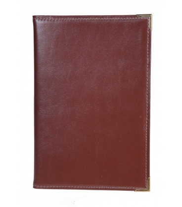Diary - Planning monthly notebook 919 Kůže s růžky brown 2023