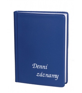 Diary - Daily Notes A6 UNI PVC blue 2023