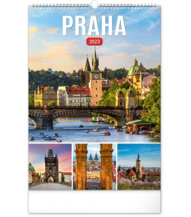Wall calendar Praha 2023